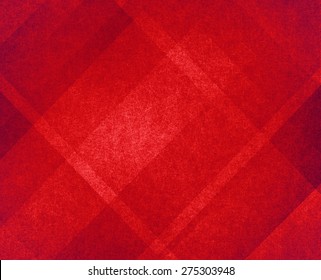 Red Christmas Background, Plaid Textured Background