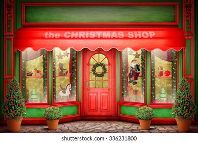 christmas toy shop