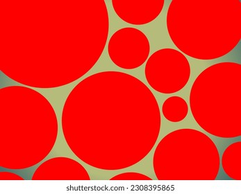 Red Circle Background and wallpaper
