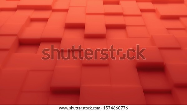 colored plastic cubes