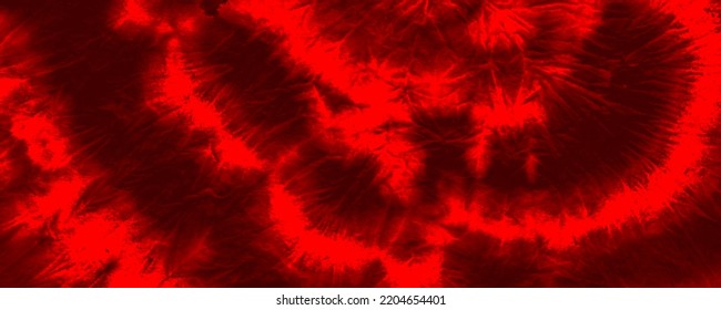 Red Dark Tie Dye Grunge. Red Hell Chinese Splash. Empty Psyhedelic Textile. Plane Flourish Dirt. Red Bloodstain Illustration Bloody Traditional Greeting. Tiedye Explosion Banner. Hot Gradient China.