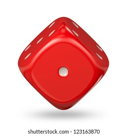 Red Dice - Number One Front Side