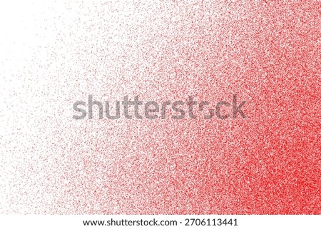 Red Dotwork foil frosted gradient pattern background. red noise stipple dots. Sand grain effect. Abstract noise dotwork pattern. Stochastic dotted grunge banner. Grain stippled gradient. Faded halfton
