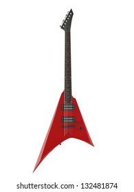 Red Electric Guitar