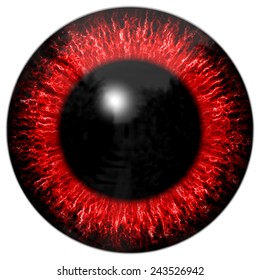 Texture Red Eye 3d White Lines Stock Illustration 1111838024 | Shutterstock