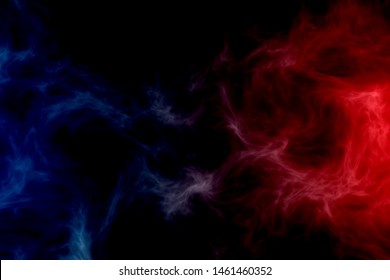 Red Fire Versus Blue Ice Abstract Background Texture