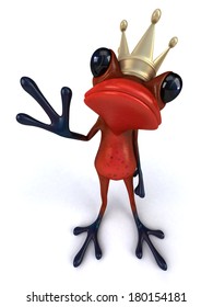 Red frog