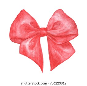 15,072 Red bow watercolor Images, Stock Photos & Vectors | Shutterstock