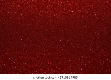 Red glitter texture. Glitter background.