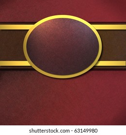 red and gold background with copy space for text