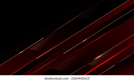 Red and Golden Background. New year poster with festive and celebratory design. Event stage backdrop with stunning and eye-catching visuals. Show led motion visuals for any event or occasion. 