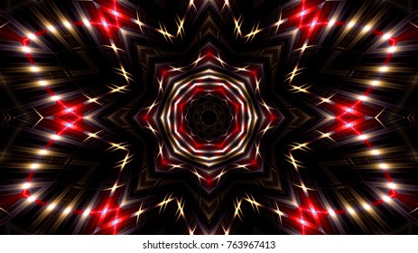 Red Golden Lights Background Stock Illustration 763967413 | Shutterstock