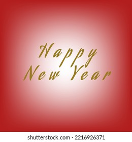 Red Gradient Color Background For Newyear Festial, Flat Lay, Top View, Copy Space.