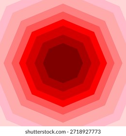 A red gradient palette featuring octagonal lines and geometric shapes. Editable abstract background ideal for modern design, branding, posters, digital art, and creative visual projects.