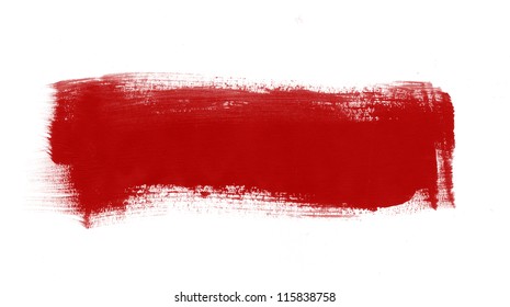 Red Paint Frame Stock Illustration 302311016