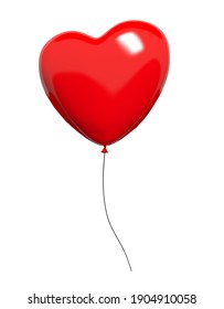 4,515 Single red heart balloon Images, Stock Photos & Vectors ...