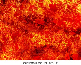 Red Hot Lava Pattern Background