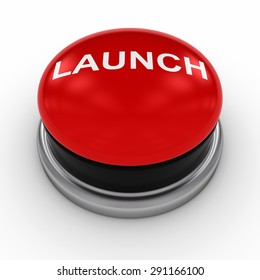 Red LAUNCH Button on White background