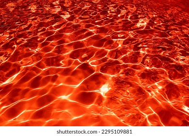 Red lava abstract texture background.