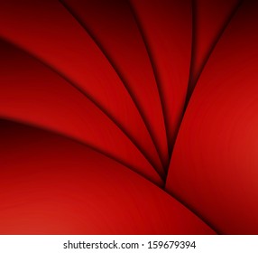 Red layered abstract background