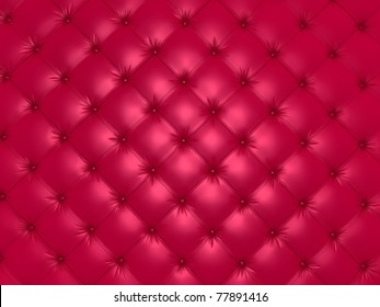 Red Leather Upholstery