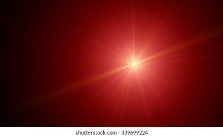 Red lensflare background