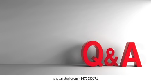 Red Letters Qa Questions Answers On のイラスト素材 Shutterstock