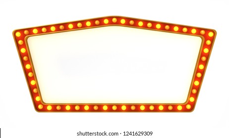 Marquee Lights Border Images, Stock Photos & Vectors | Shutterstock