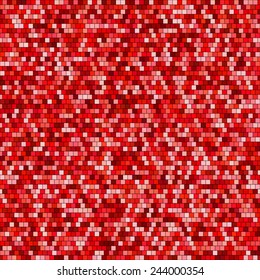 Red mosaic texture generated
