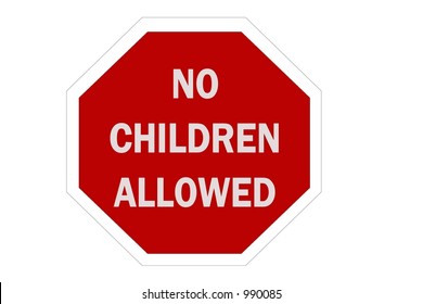 No Children Symbol Images, Stock Photos & Vectors | Shutterstock