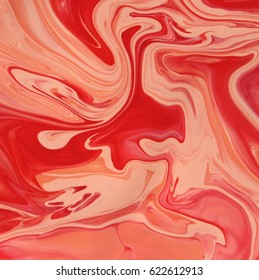 Red Orange Marble Texture Design Color Stock Illustration 622612913