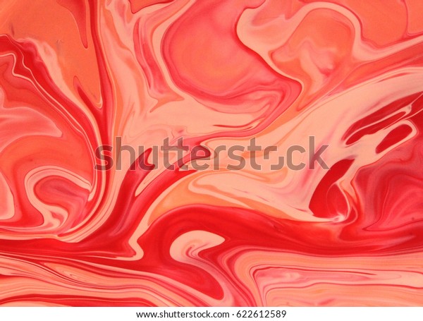 Red Orange Marble Texture Design Color Stock Illustration 622612589