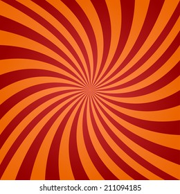 Red orange twisted background - jpeg version 