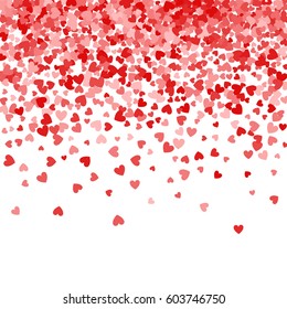 Valentines Composition Hearts Vector Illustration Stock Vector (Royalty ...