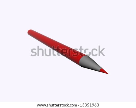 red pencils