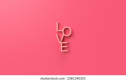 red pink orange color background wallpaper text love font texture romance wedding engagement couple celebration festival 14 fourteen february happy valentine beautiful art element holiday.3d render - Powered by Shutterstock