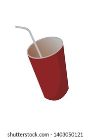 
Red Plastic Tumbler For Use