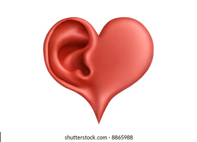 Heart Ear Images, Stock Photos & Vectors | Shutterstock