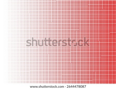 Red rhombus of different sizes. abstract background. grunge texture. red polka dots. halftone pattern dot background texture overlay grunge distress linear 