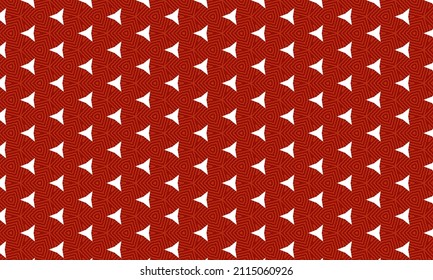 Red Seamless Pattern For Print On Demand. Abstract Background. 