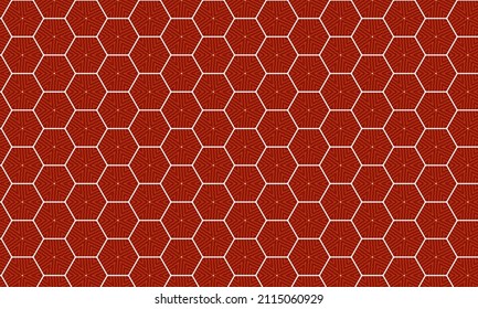 Red Seamless Pattern For Print On Demand. Abstract Background. 