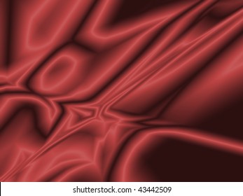 Red silk