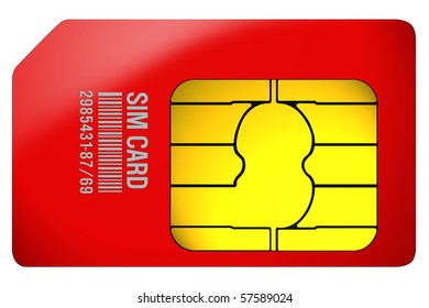 Red Sim Card