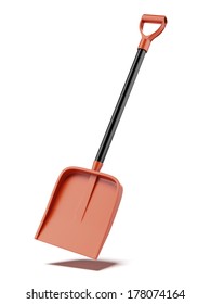 Red Snow Shovel