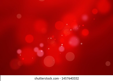 Red Sparkle Glitter Abstract Background For Valentine.