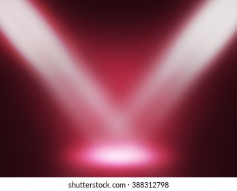 Red Spotlight Background