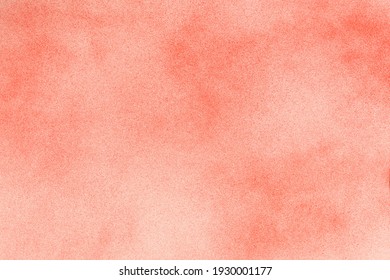 red spray paint white paper background 