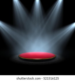 Red Stage A
3d Rendering