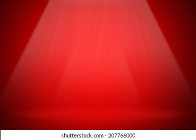 Red stage background 
