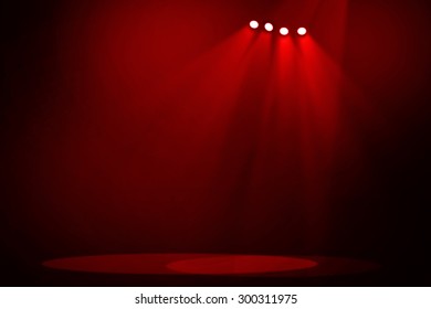 Red Stage Background Stock Illustration 300311975 | Shutterstock